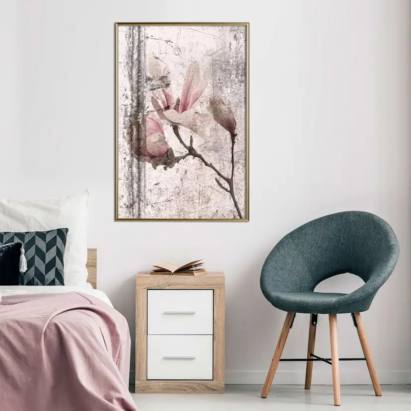 Poster Artgeist Affisch Exquisite Magnolia