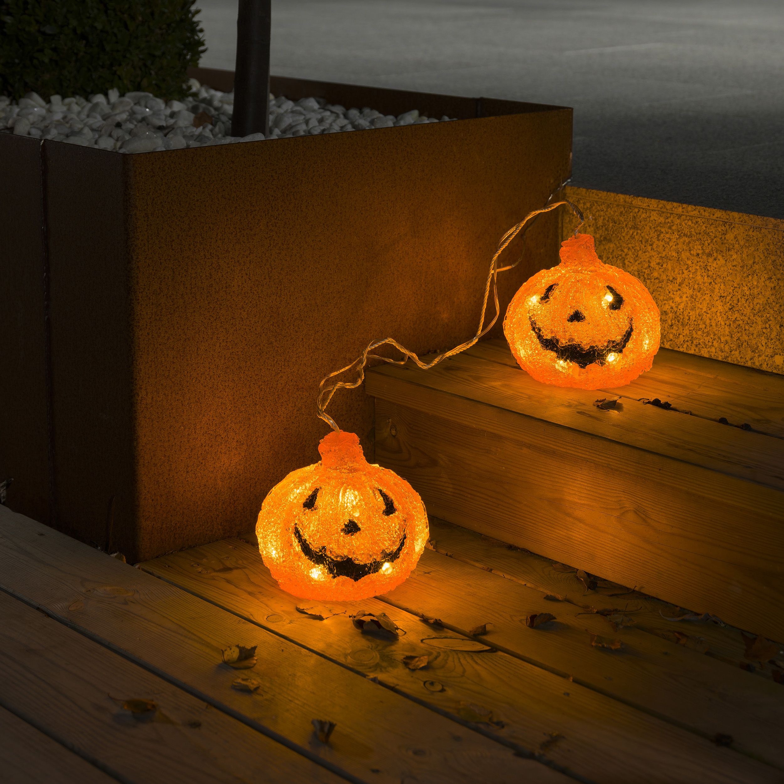 Dekorationsbelysning Gnosjö Konstsmide Pumpor 2 st