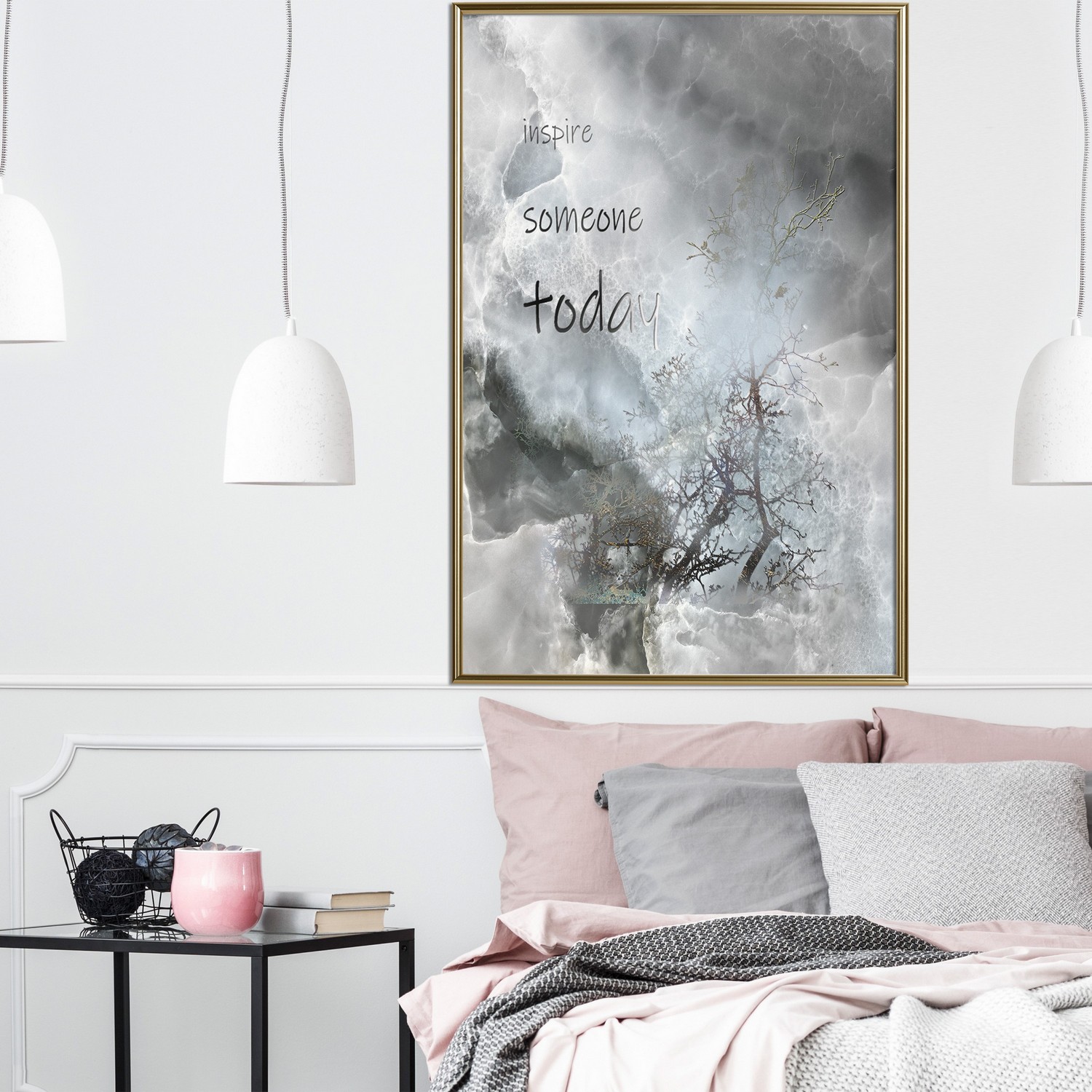 Poster Artgeist Affisch Inspire Someone Today