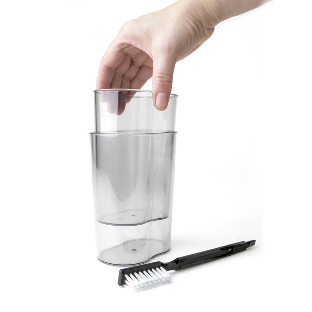 Slow Juicer BLACK+DECKER Borstat stål