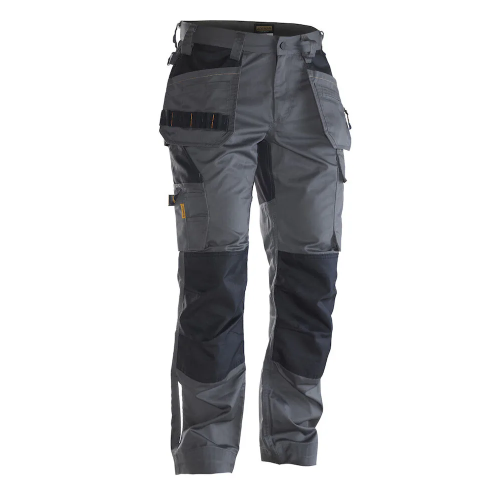 Hantverksbyxa stretch Mörkgrå/Sv C48 Storlek: C48, Färg: Mörkgrå/svart