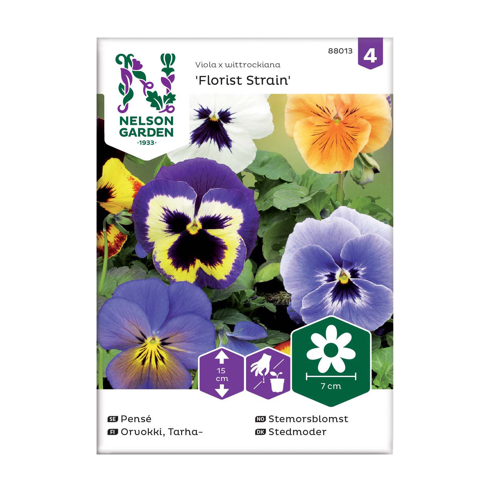 Frö Pensé Nelson Garden Florist Strain Mix