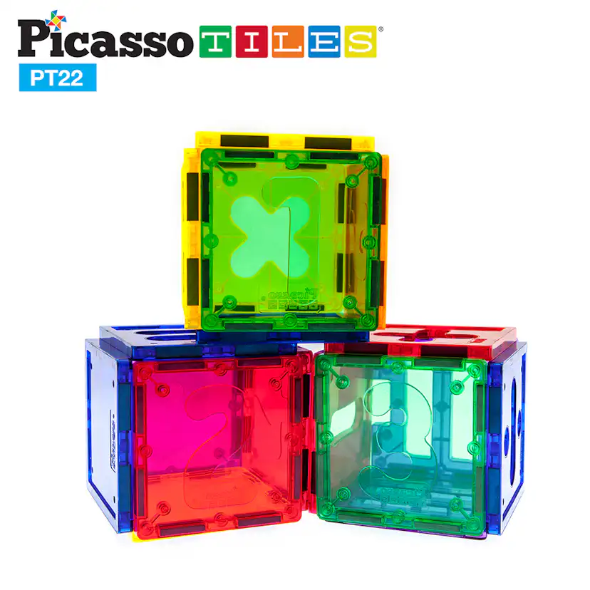 Magnetplattor Picasso Tiles 22 bitar