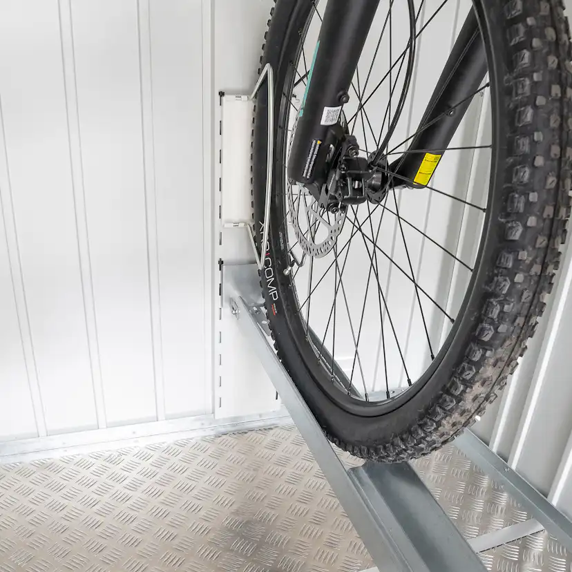 Cykelhängare Biohort MiniGarage L Silver/Metallic