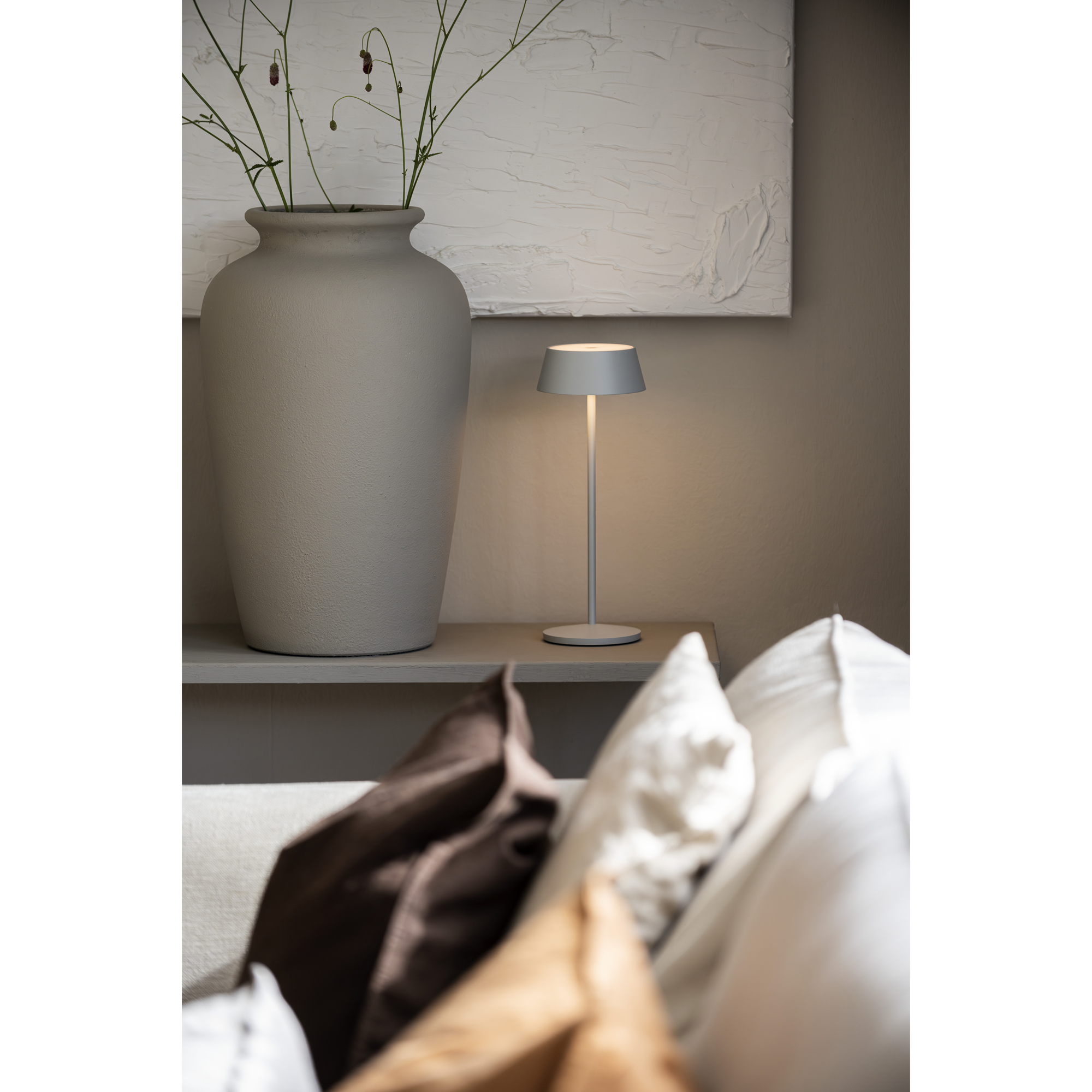 Bordslampa Gnosjö Konstsmide Menton USB Portabel