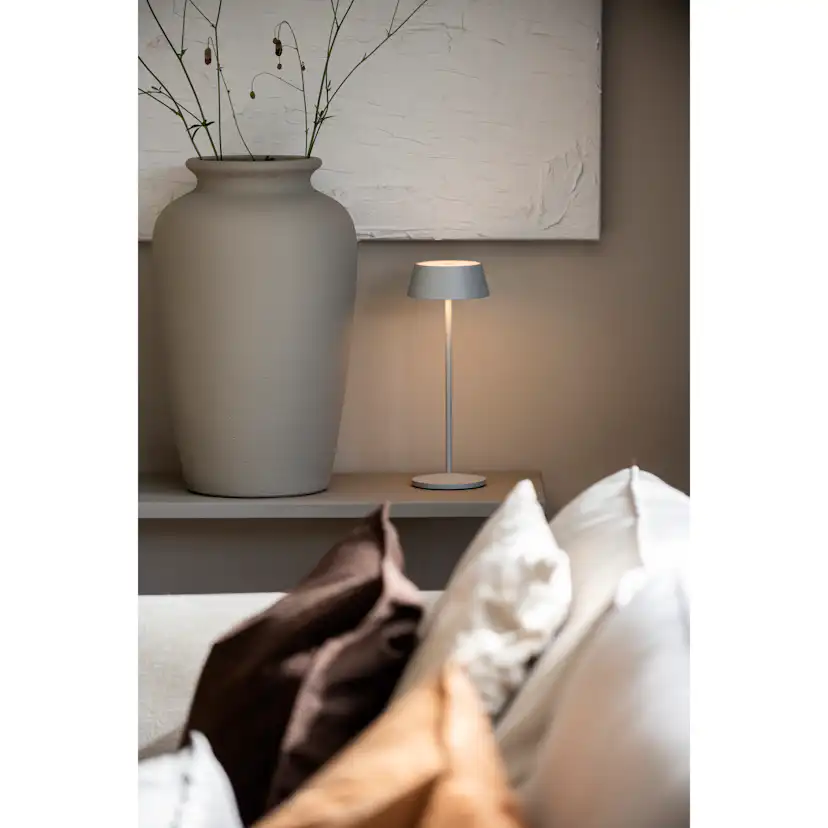 Bordslampa Gnosjö Konstsmide Menton USB Portabel