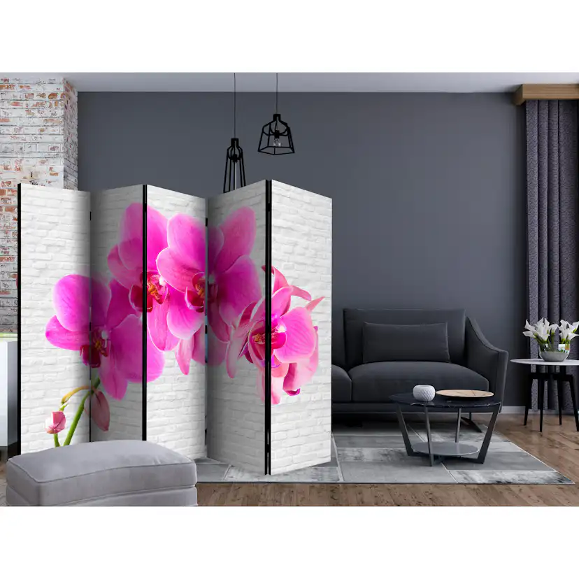 Rumsavdelare Skärmvägg Arkiio Pink Excitation II 225x172 cm
