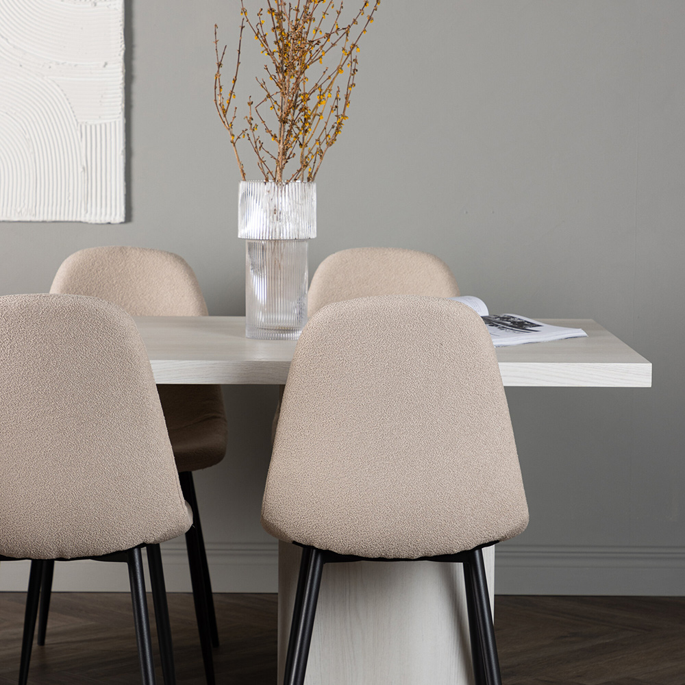 Matgrupp Venture Home Olga med 6 Polar Stolar