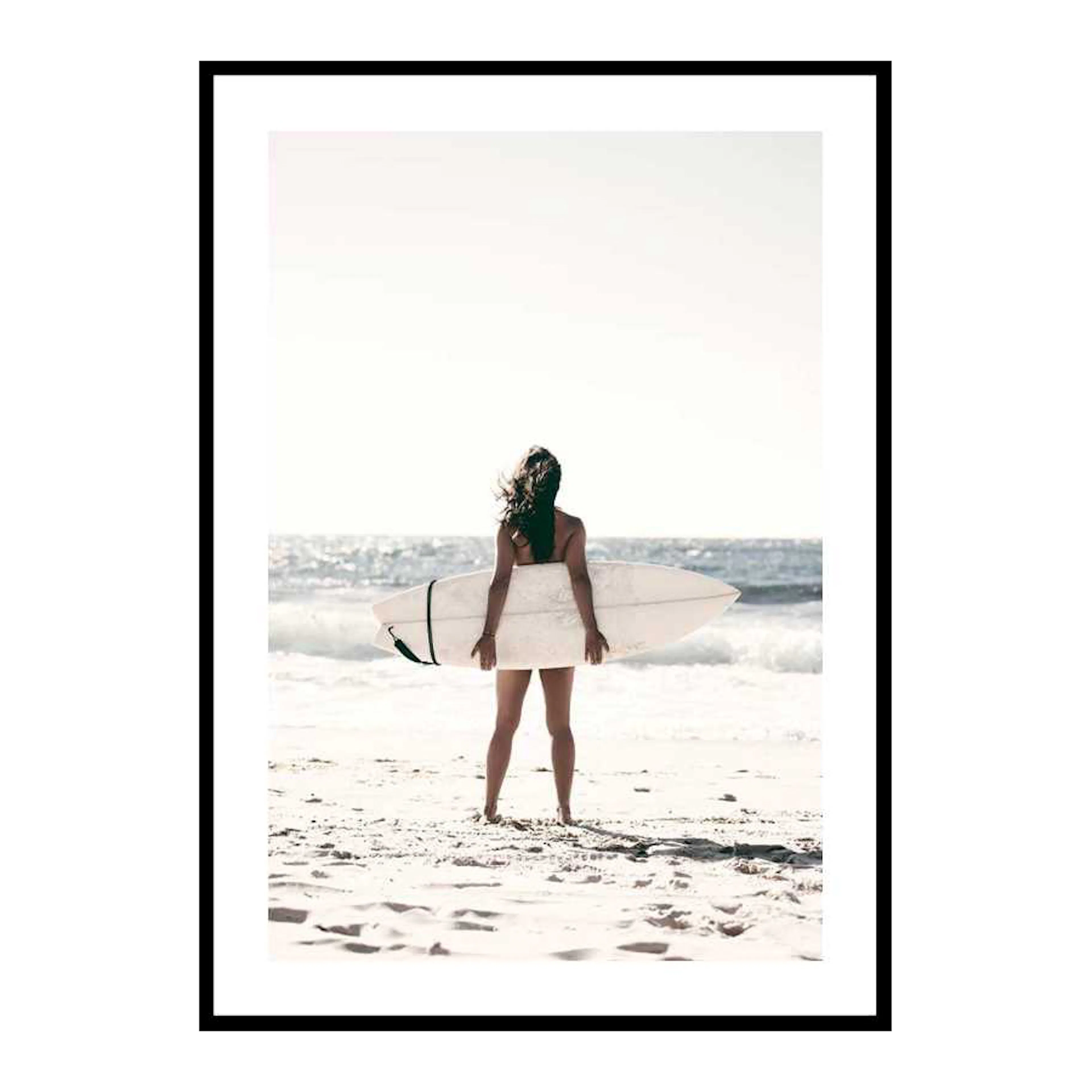Surfer On Beach 70x100 cm