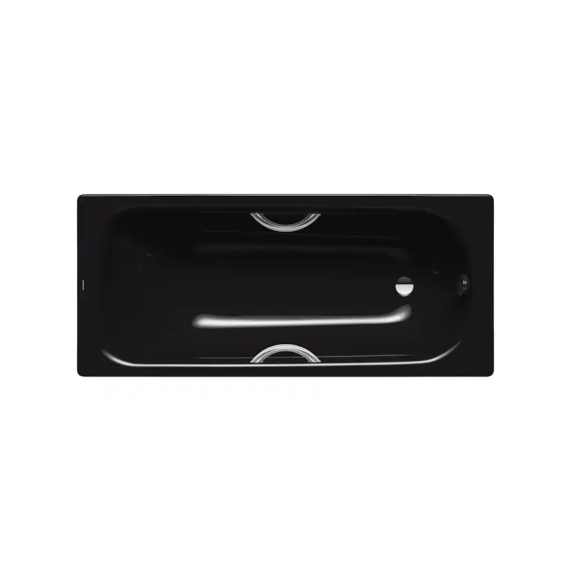 Inbyggnadsbadkar Kaldewei Saniform PlusxStorlek: 1600x700x400 mm, Färg: Black