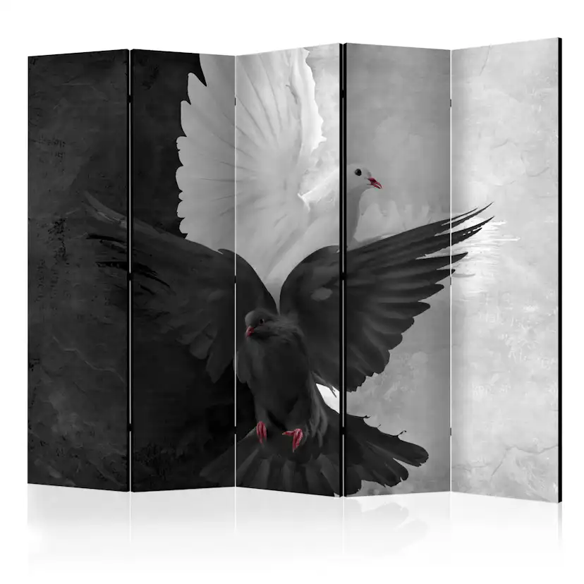 Rumsavdelare Skärmvägg Arkiio Good vs Evil II 225x172 cm