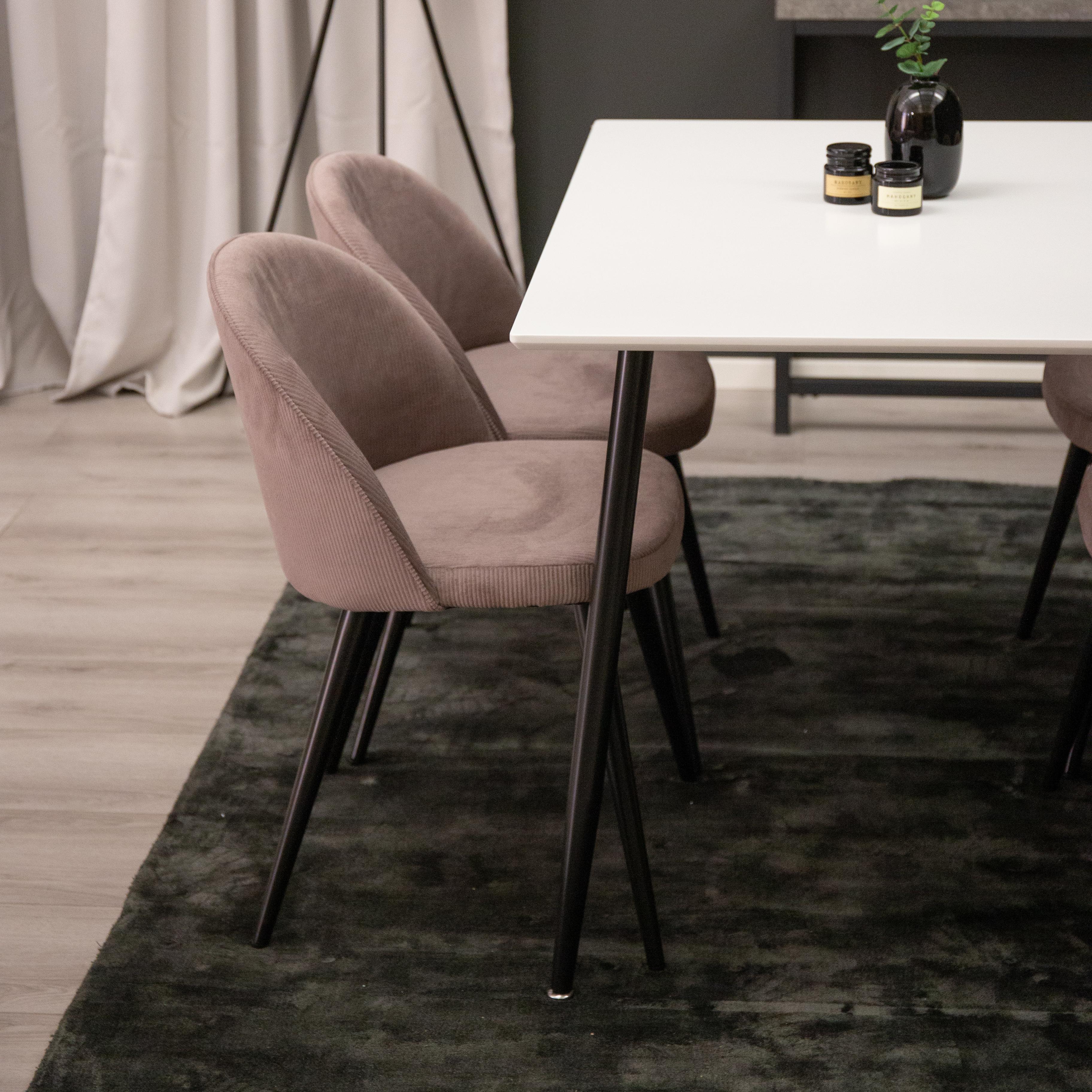 Matgrupp Venture Home Pobbie med 4 Stolar Valentina