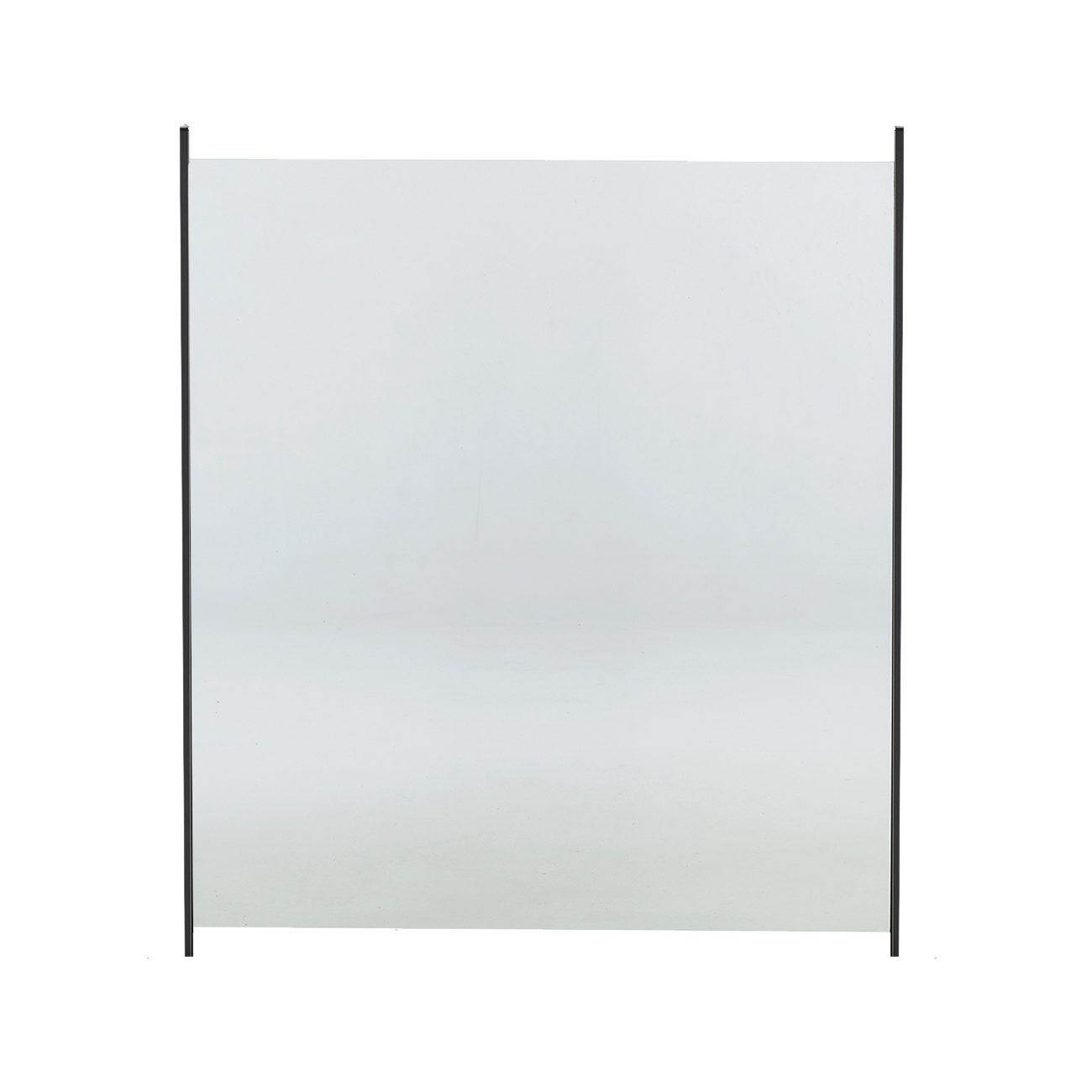 Glasstaket Hortus Klarglas med Aluminiumskena 1000 mm
