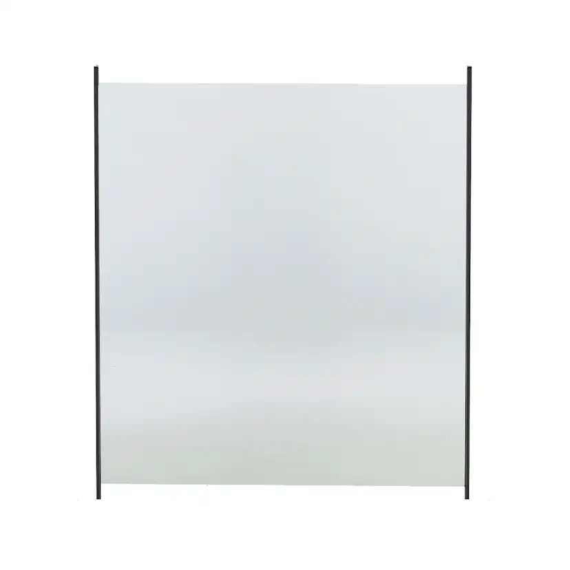 Glasstaket Hortus Klarglas med Aluminiumskena 1000 mm