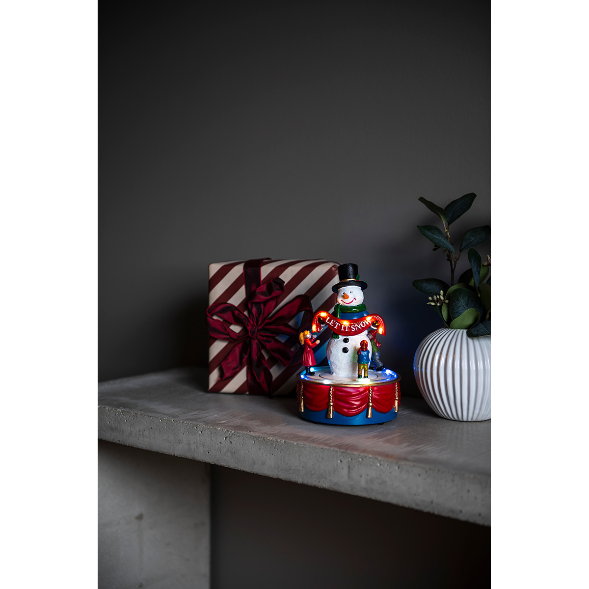 Juldekoration Gnosjö Konstsmide Snögubbe