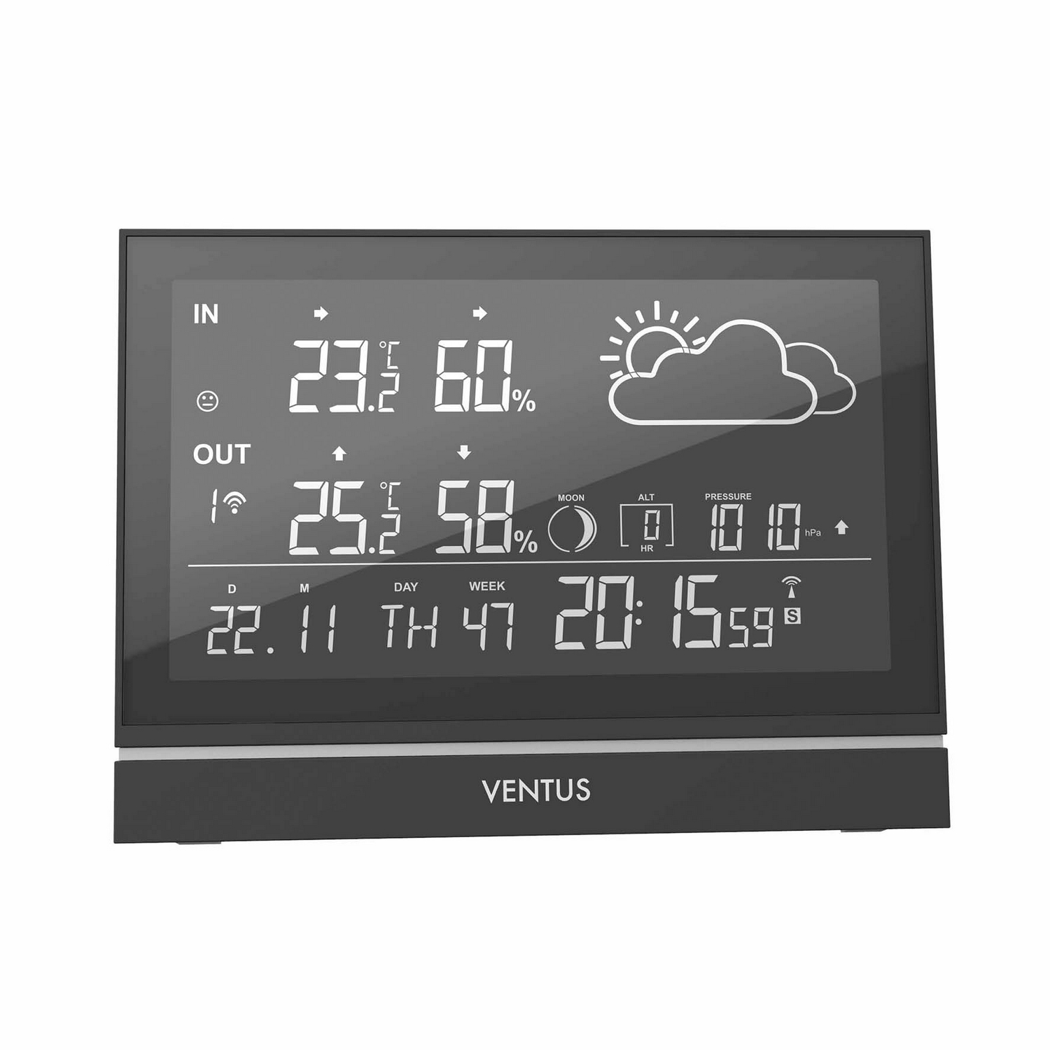 Väderstation Ventus W200 Kit med Display och Utomhussensor
