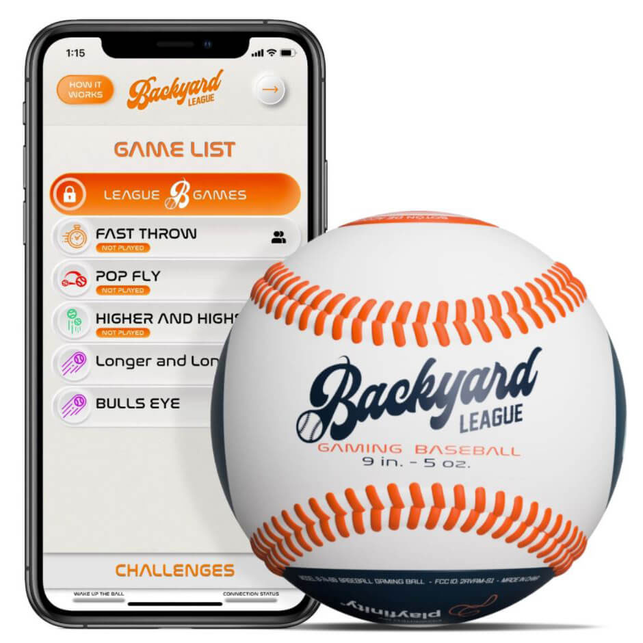 Fitnesspel Playfinity Backyard League Bundle Ball and Sensor 2021