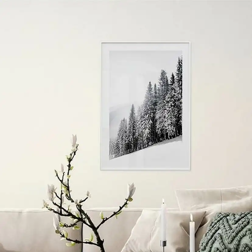 Poster Gallerix Snow Covered Trees