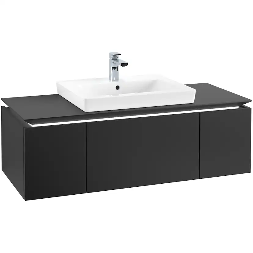 Tvättställsskåp Villeroy & Boch Legato Kompakt med 3 Lådor för Tvättställ