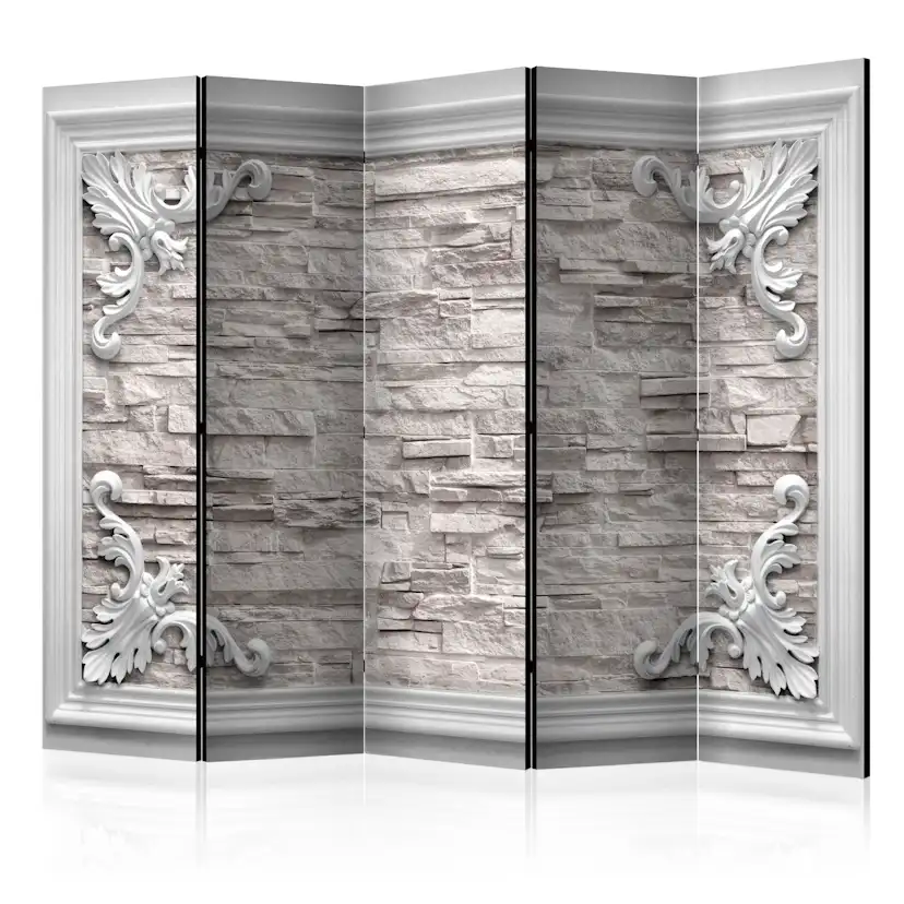 Rumsavdelare Skärmvägg Arkiio Brick In The Frame Beige II 225x172 cm