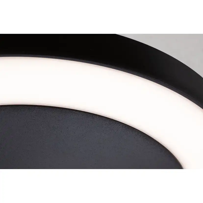 Taklampa LED Paulmann Circula med Skymningsstyrd rörelsedetektor Seawater Resistant IP44 230V Färg: Antracit
