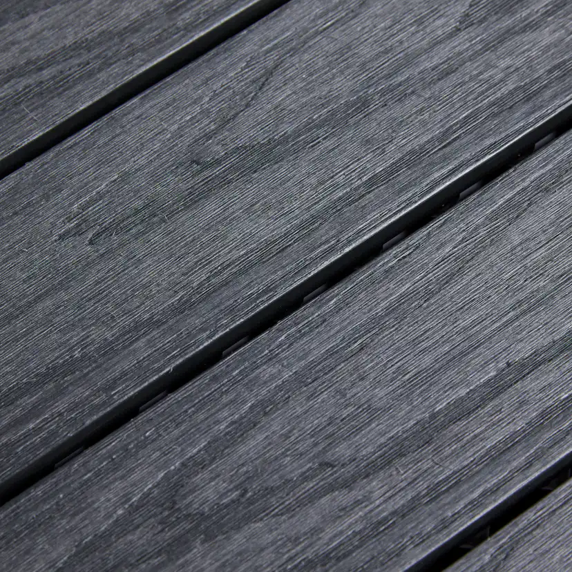 Terrassplatta Hortus Komposit 30X30 cm Antracitgrå 4-Pack