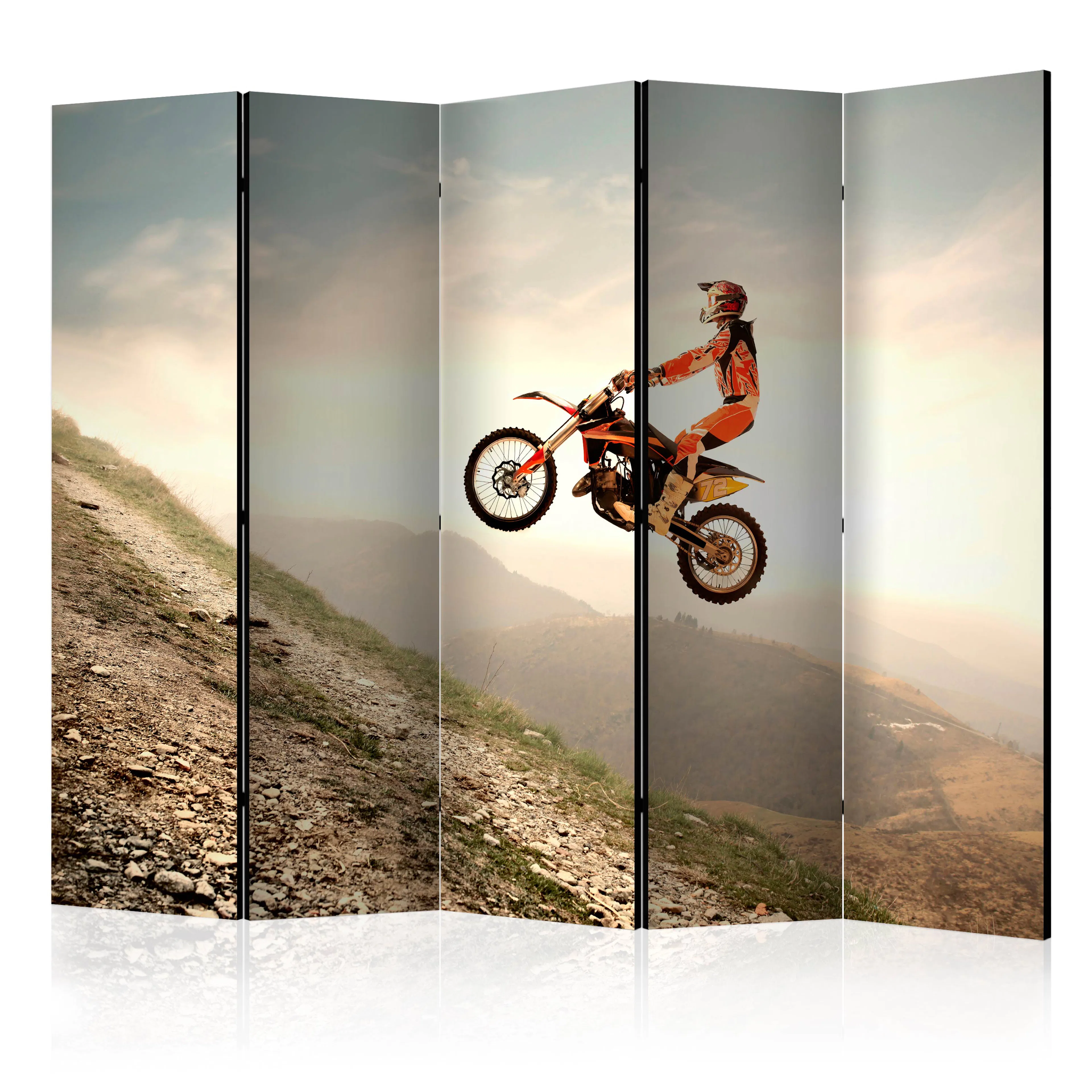 Rumsavdelare Skärmvägg Arkiio Motor Sport II 225x172 cm