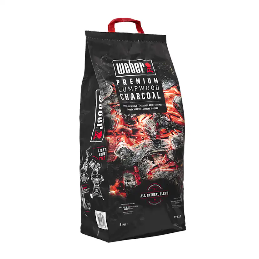 Grillkol Weber Naturligt Träkol 5 kg