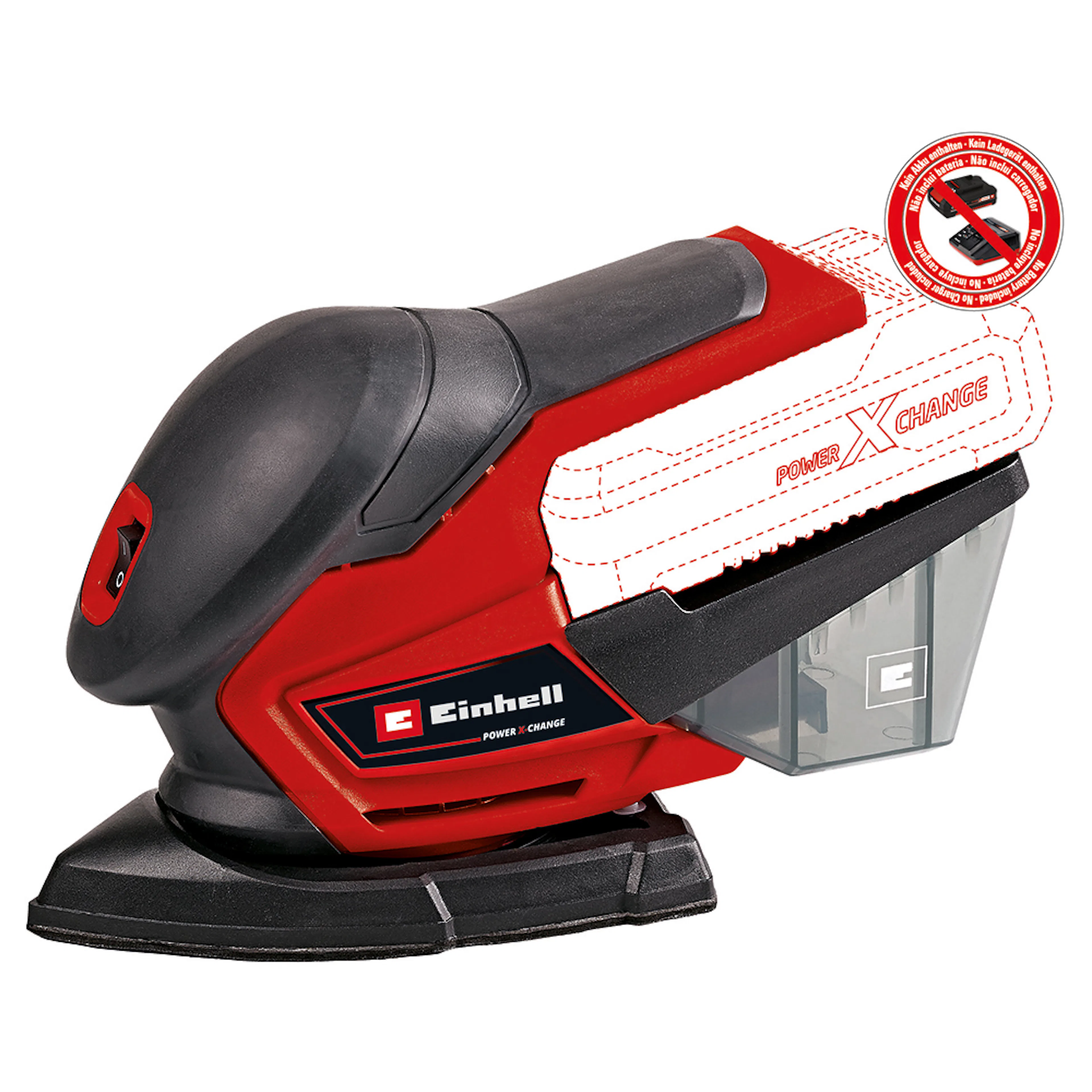 Hörnslip Einhell TE-OS 18/150 Li Solo