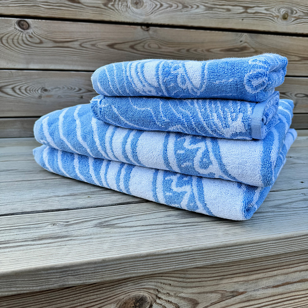 Handduk VidHavet Förgätmigej