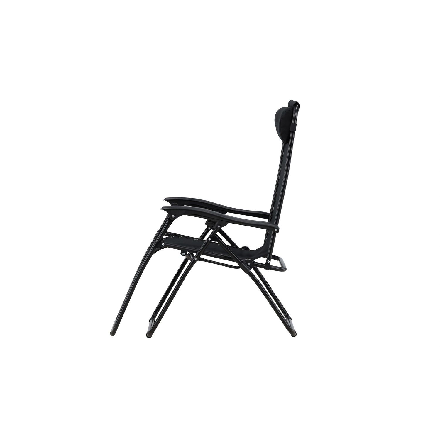 Vulcano Sun Lounge - Black / Black Solstol Venture Home Vulcano