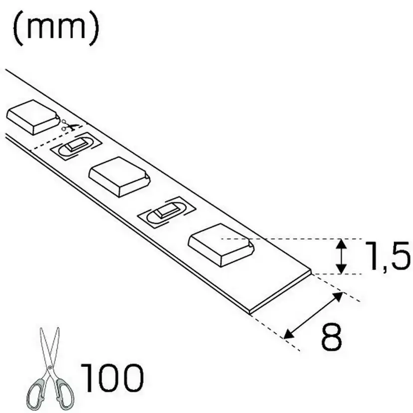 LED-Strip Hide-a-lite 24V 4000K LPM
