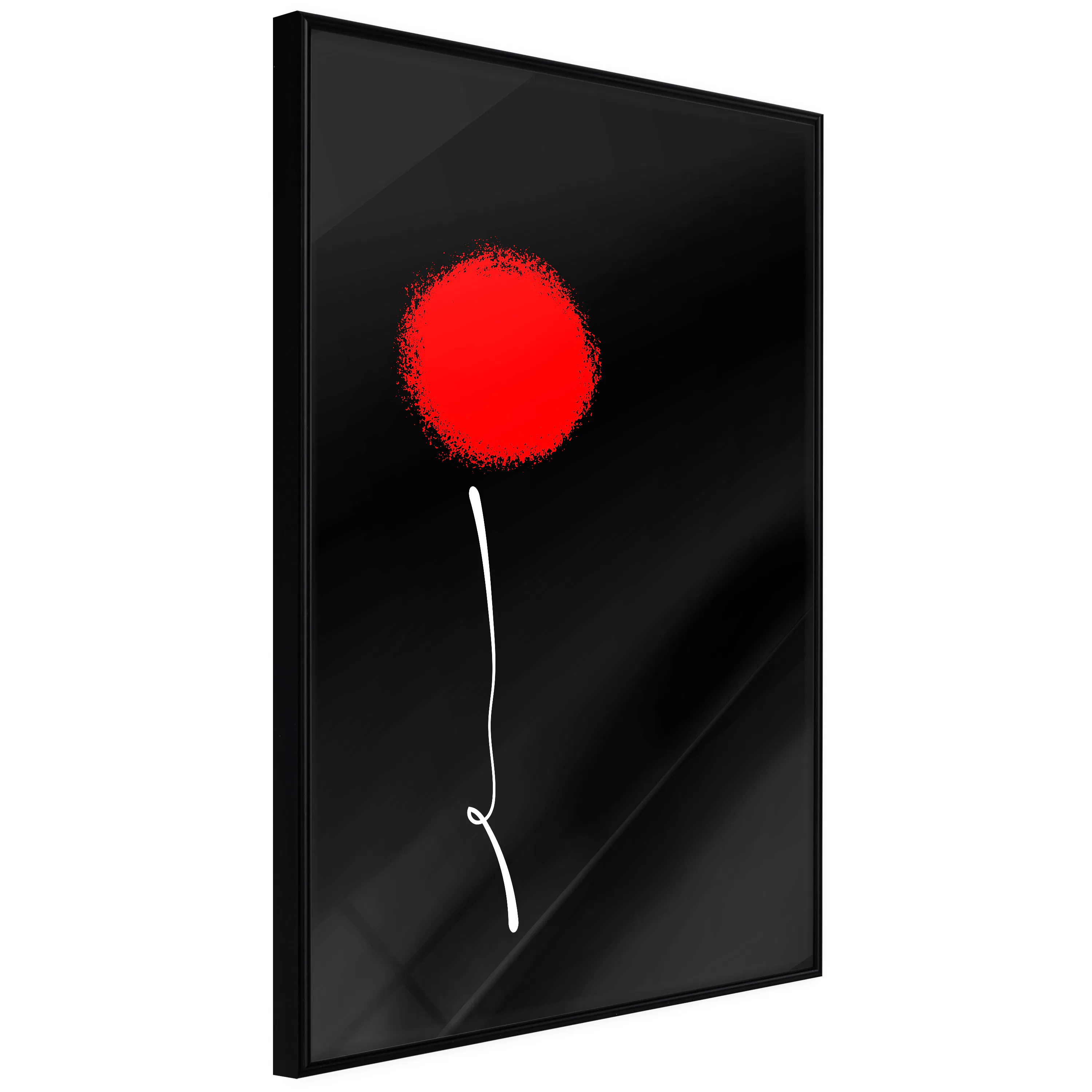 Poster Artgeist Affisch Minimalist Flower