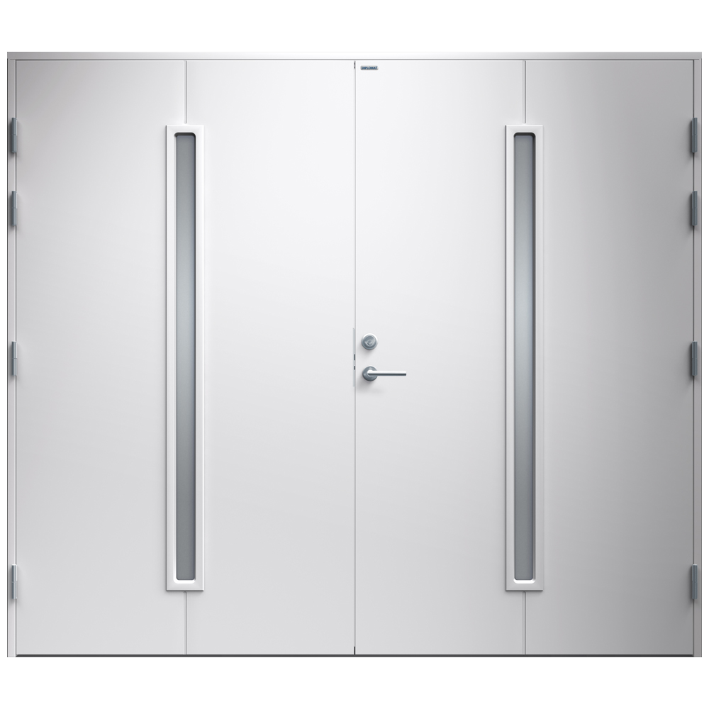 Garagedörr Diplomat Maj Klarglas