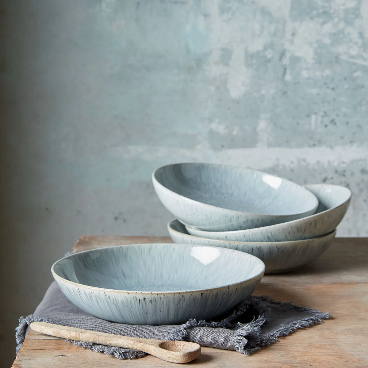 Pastaskål Denby Halo Speckle 22 cm