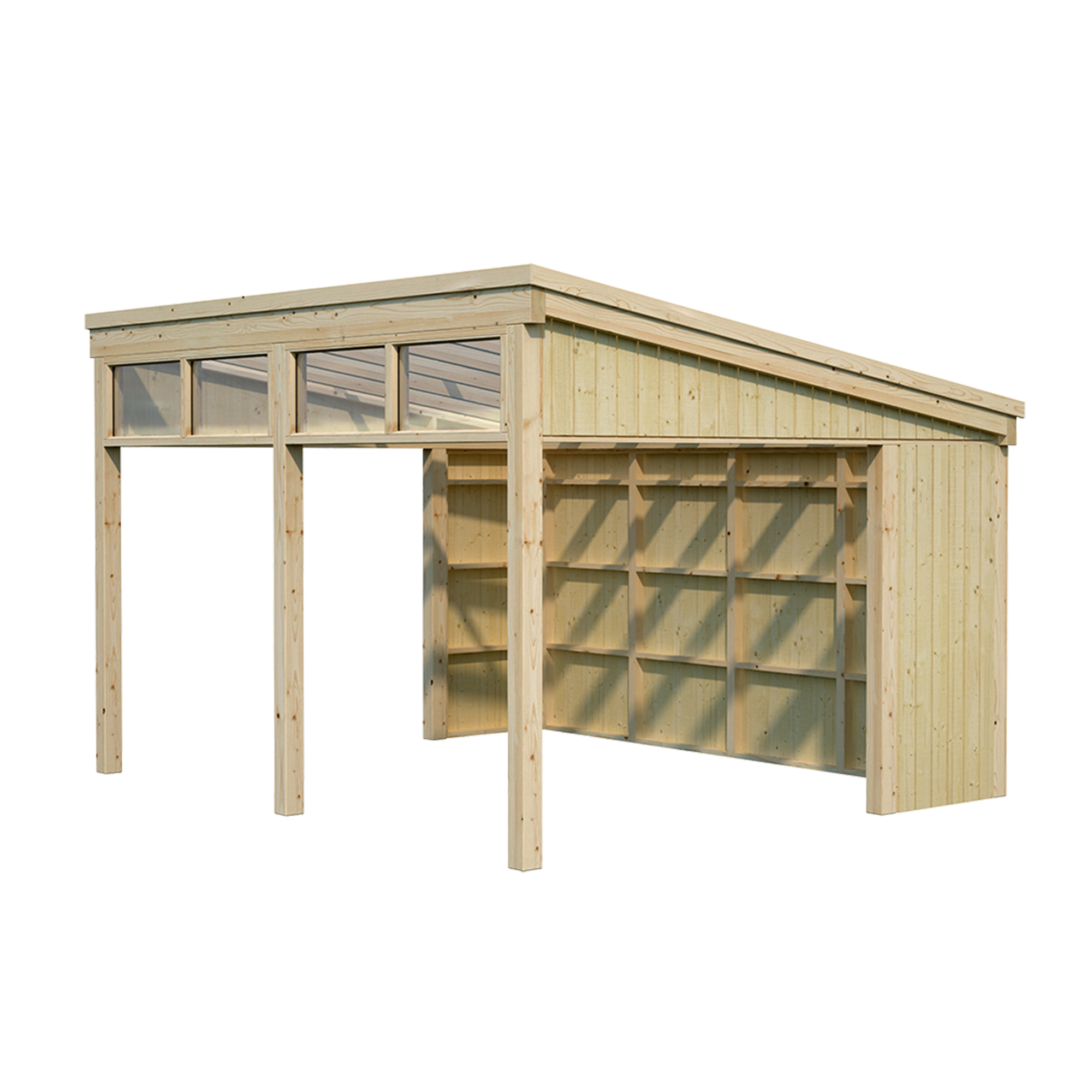 Fristående Uterumstomme Landskap Gnistra