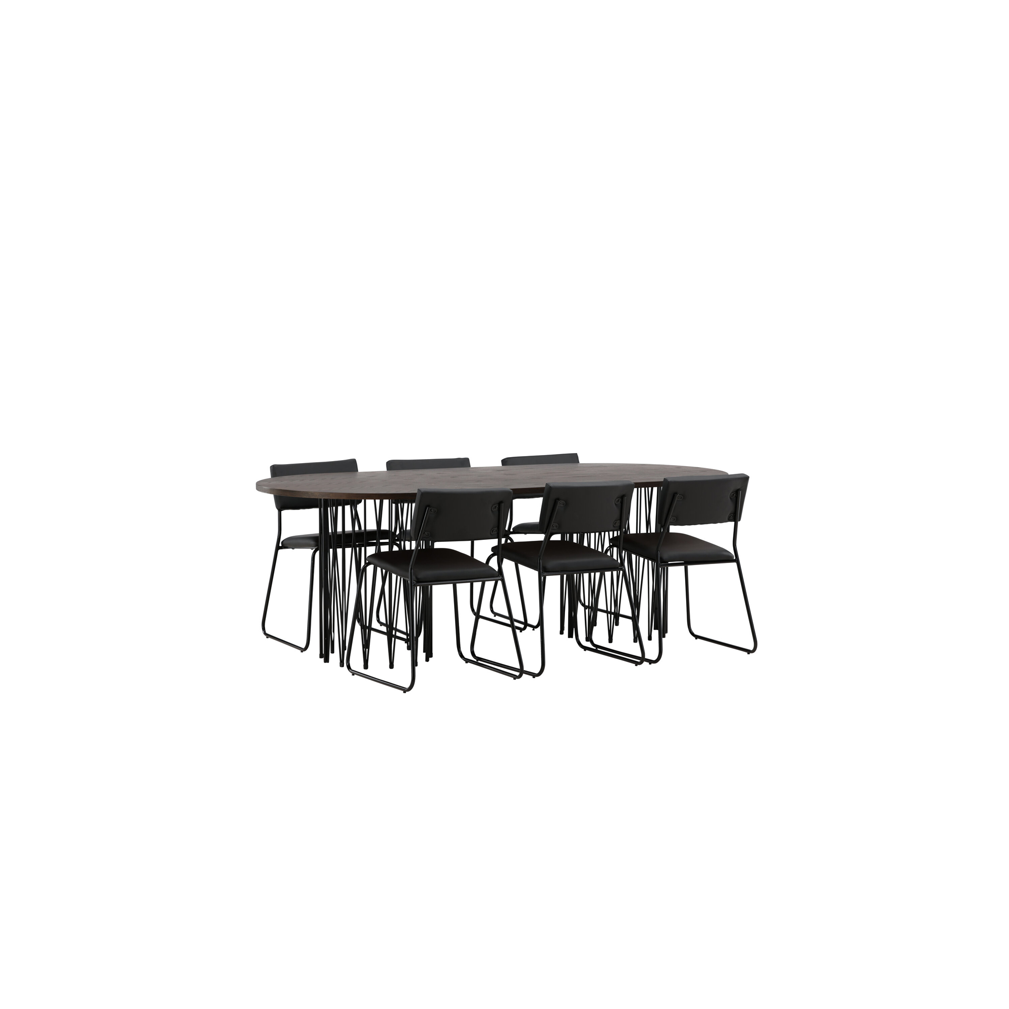 Matgrupp furniture/fashion Stone med 6 Kenth Stolar