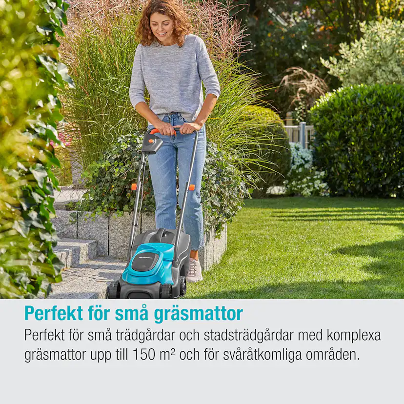 Batterigräsklippare Gardena PowerMax 30/18V P4A med Batteri och Laddare