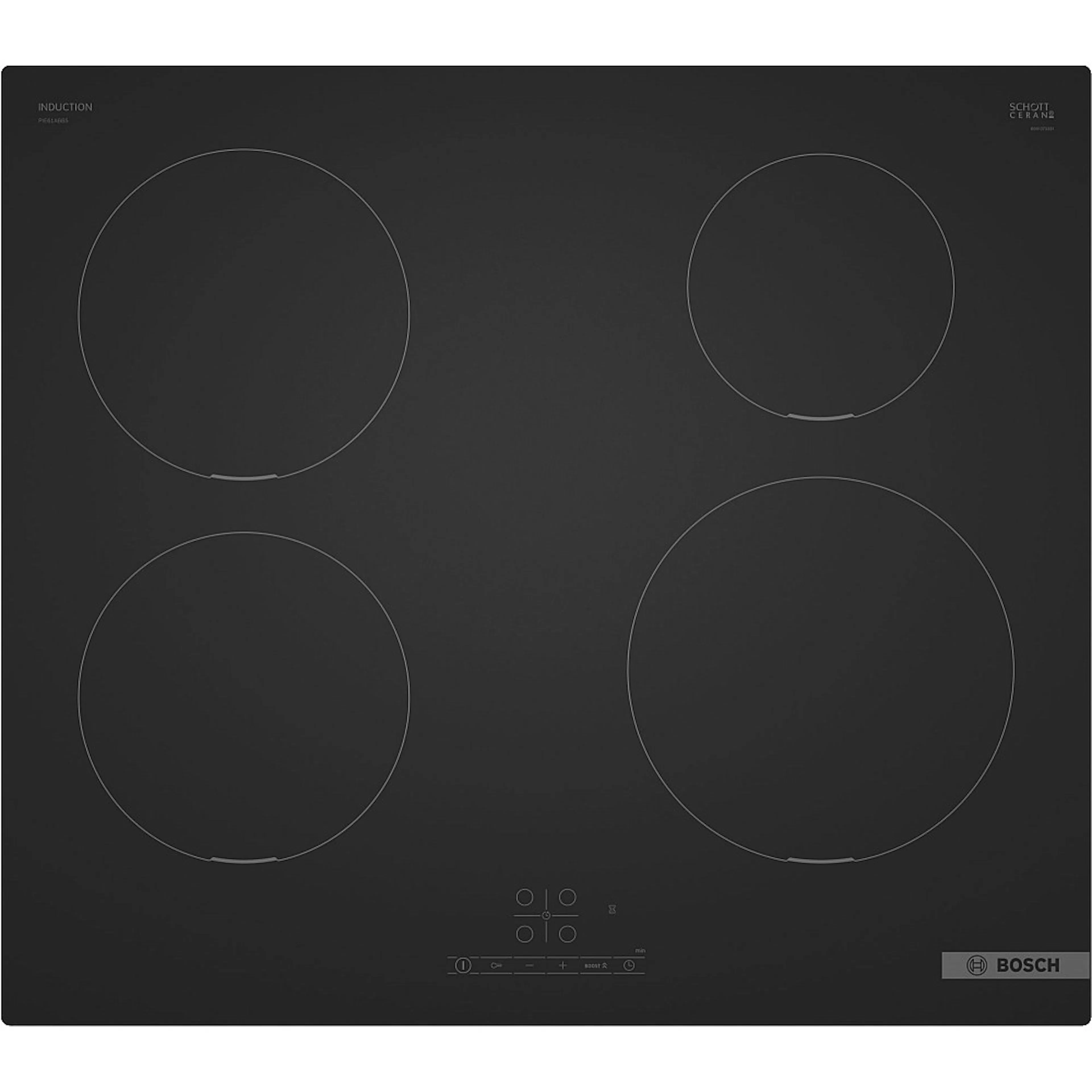 Induktionshäll Bosch PIE61ABB5E Series 4 60 cm