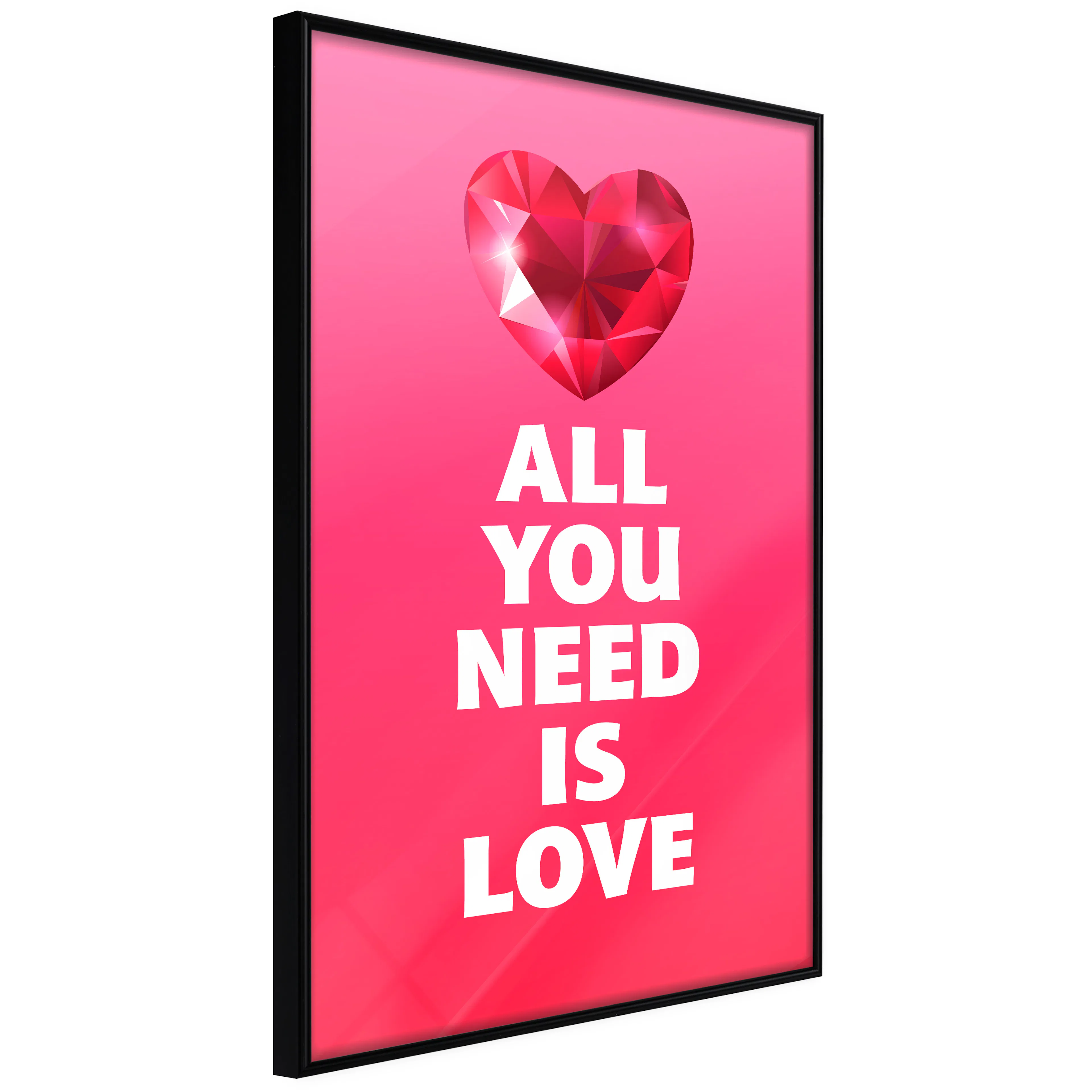 Affisch - Dreamlike Heart [Poster] 30x45 Svart ram, 30x45 cm