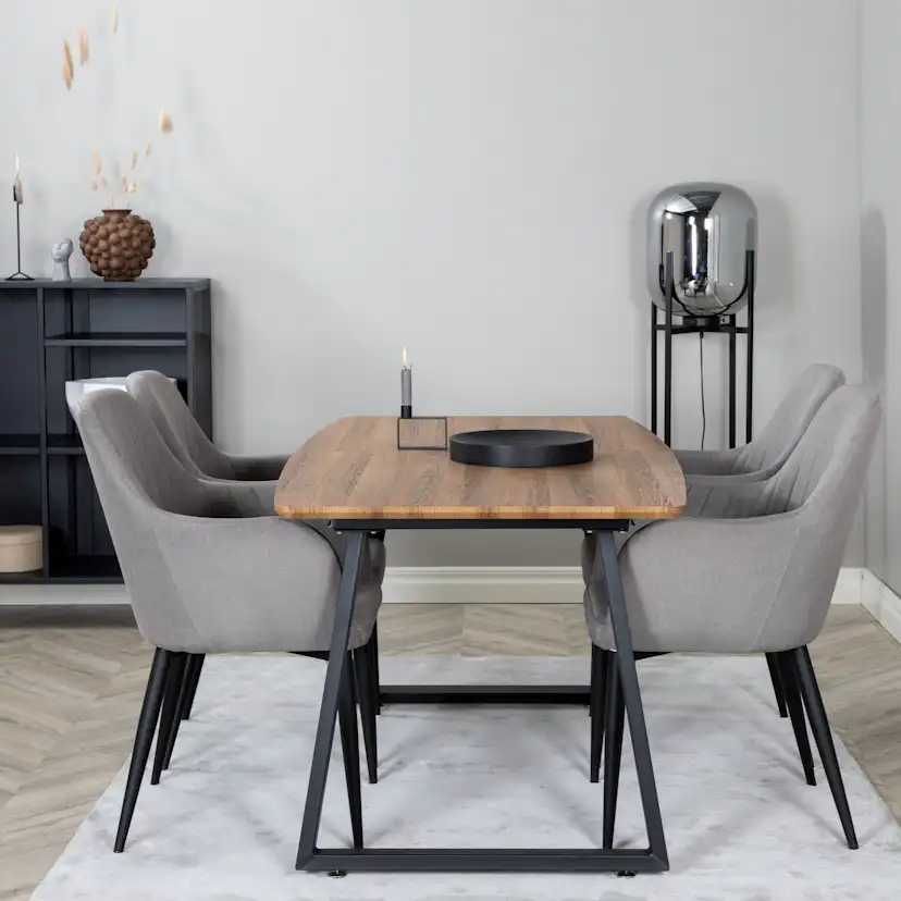 Matgrupp Venture Home Inca med 4st Comfort Stolar