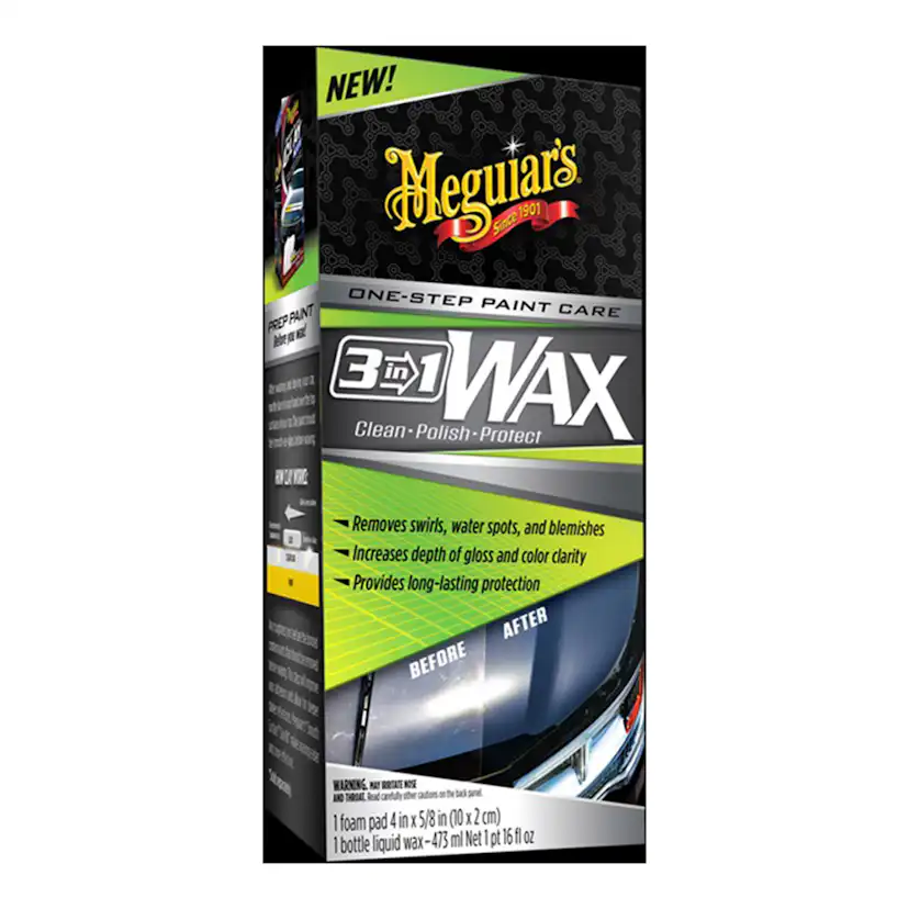 Vax Meguiars 3 in 1 Wax 473 ml