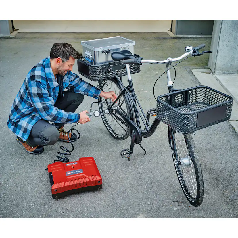 Portabel Kompressor Einhell TE-AC 36/8 Li OF Set-Solo Sladdlös utan Batteri