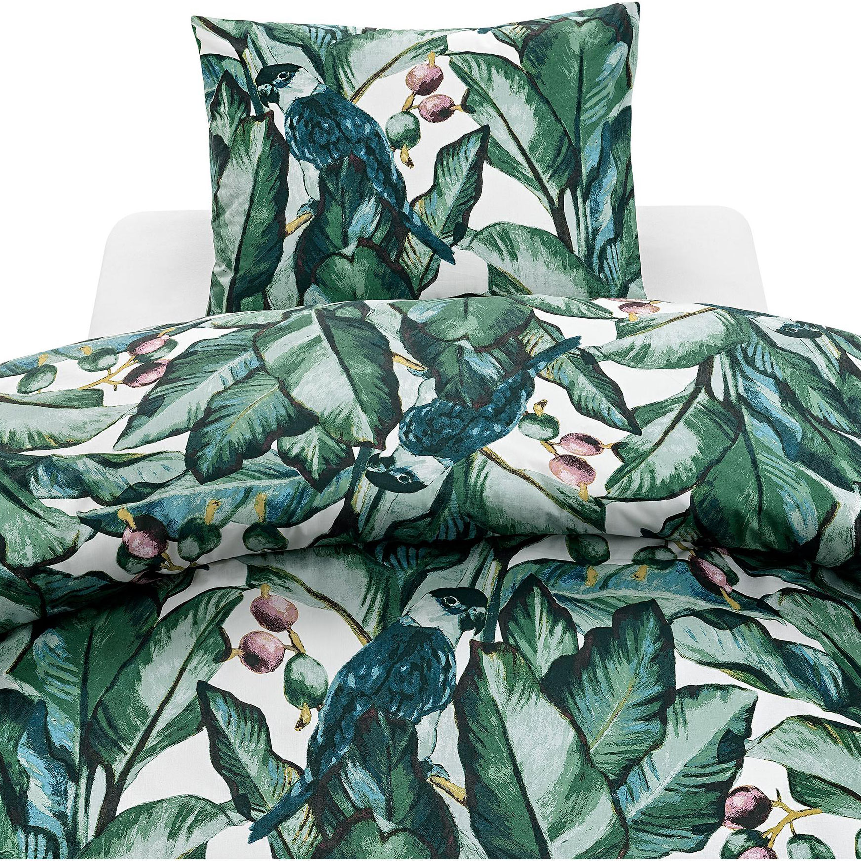 Påslakanset Borganäs of Sweden Djungel Leaves Enkelsäng