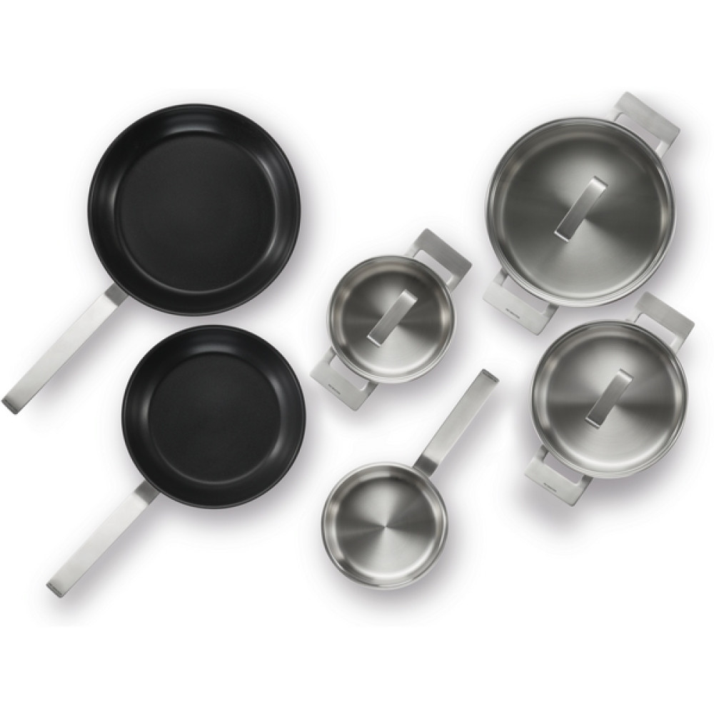 Kökkärl Bosch HEZ9SE040 Set 4 st Rostfria Kastruller & Stekpannor