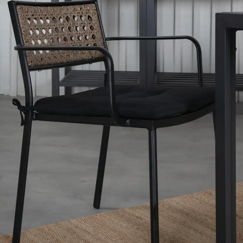 Matgrupp Venture Home Bront med 6 Peoria Matstolar