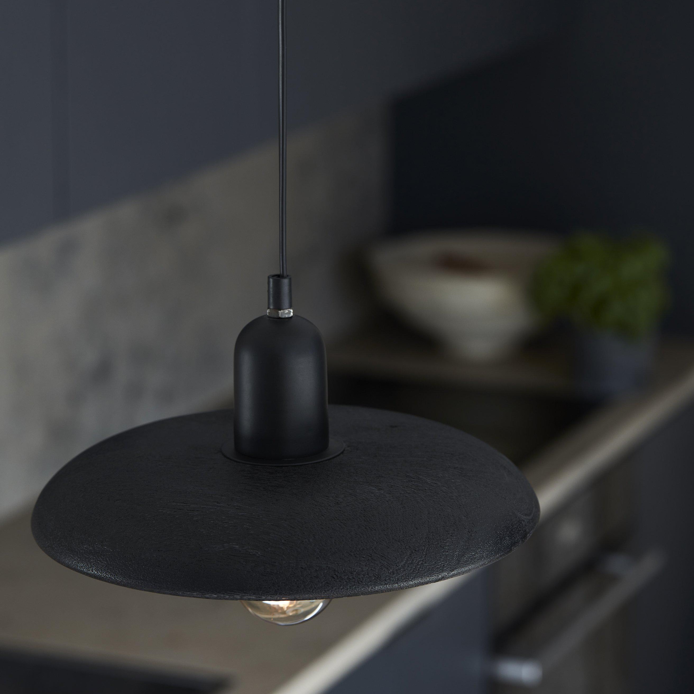 Bliss tak/fönster Black rustic 28cm Svart