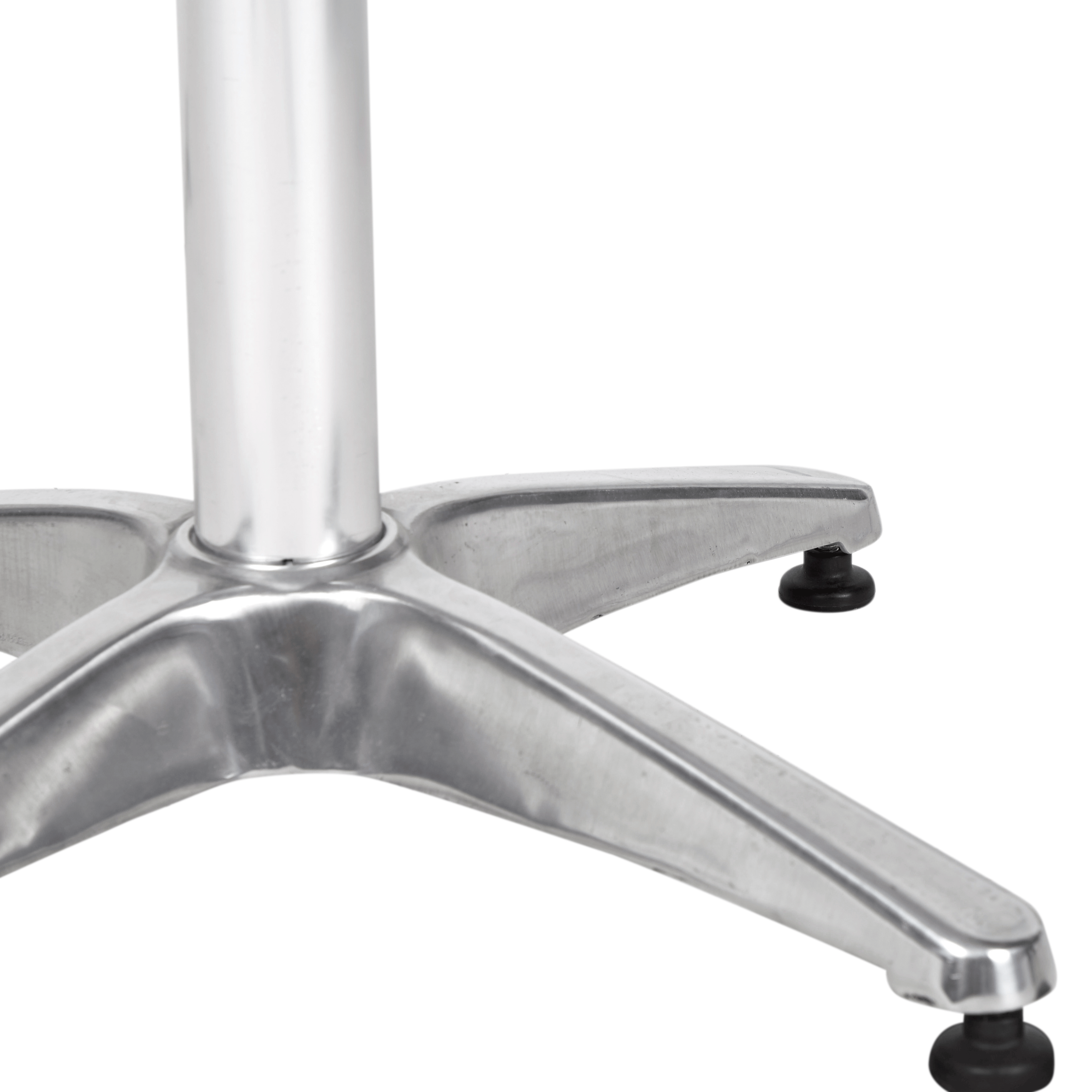 Barbord Ute Outfit Aluminiumbord med Justerbar Höjd Ø60 cm