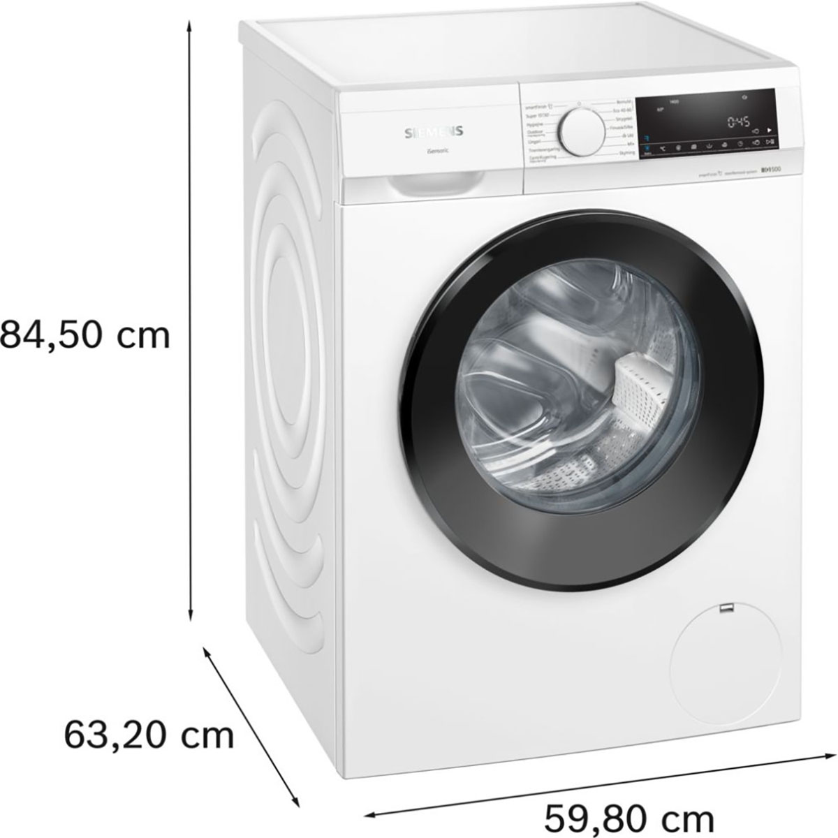 Tvättmaskin Siemens WG44G2ZPDN iQ500