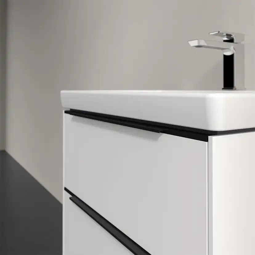Tvättställsskåp Villeroy & Boch Subway 3.0 med 2 Lådor